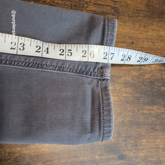 American Eagle Jeans 2 S Tomgirl Mid Rise Super Stretch x Gray Ripped Denim - Picture 9 of 11